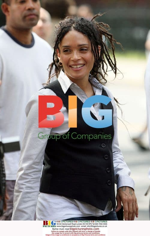 Lisa Bonet Filming 'Life on Mars'