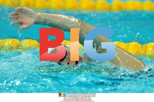 Megan Jendrick practices ahead of 2008 Olympics