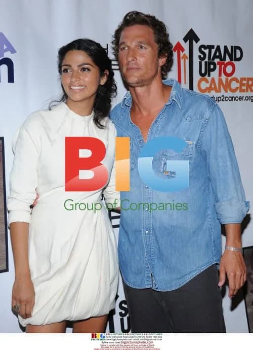 Camila Alves & Matthew McConaughey at MUXO Launch