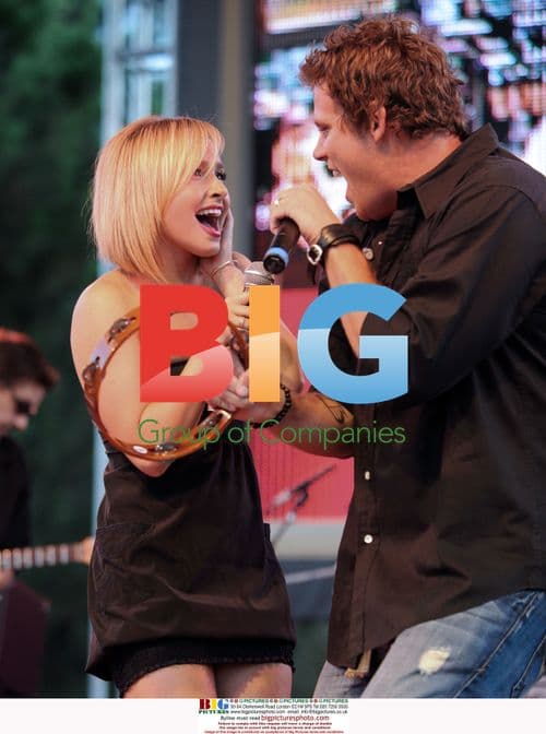 Hayden Panettiere and Bob Guiney at Netflix Live Event