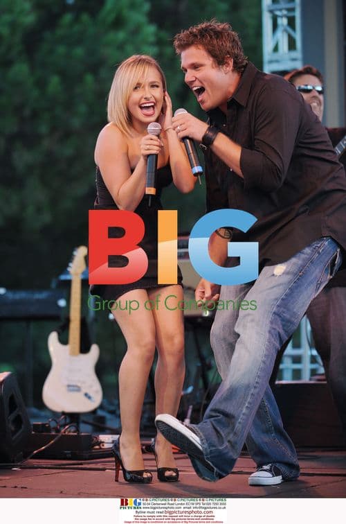 Hayden Panettiere and Bob Guiney at TV Concert