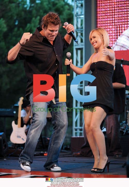 Hayden Panettiere and Bob Guiney at 'Netflix LIVE' Event