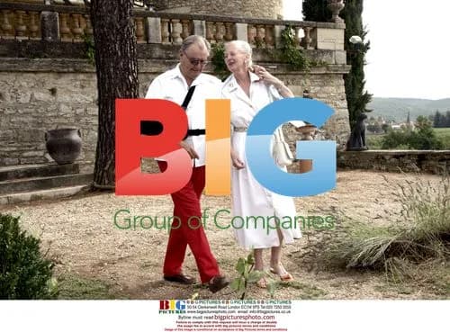 Queen Margarethe and Prince Henrik in France