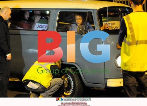 Jamie Oliver Filming Pesto Ad