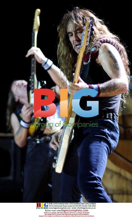 Iron Maiden Performing in Split, Croatia