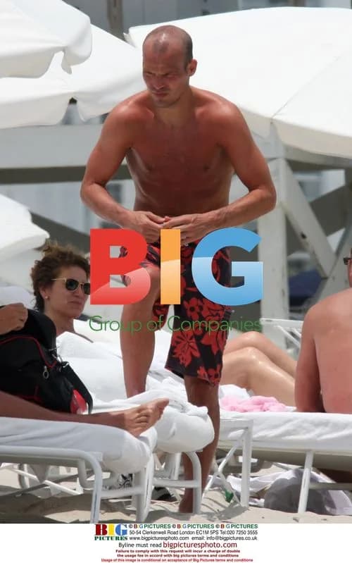 Fredrik Ljungberg on Miami Beach