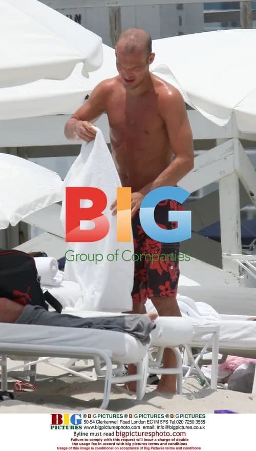 Fredrik Ljungberg on Miami Beach
