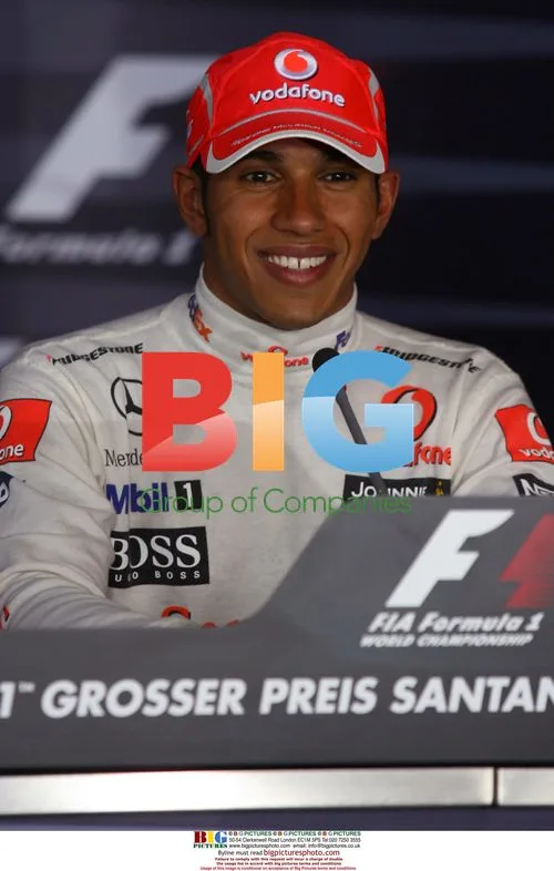 Lewis Hamilton McLaren F1 Qualifying Pole Position