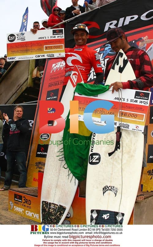 Wiggolly Dantas Wins 2008 Boardmasters WQS