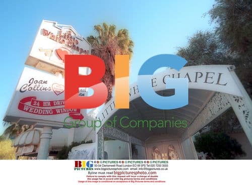 Celebrities Marry at Little White Chapel in Vegas