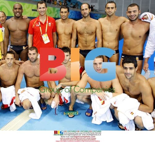 Prince Felipe Celebrates Olympic Victory