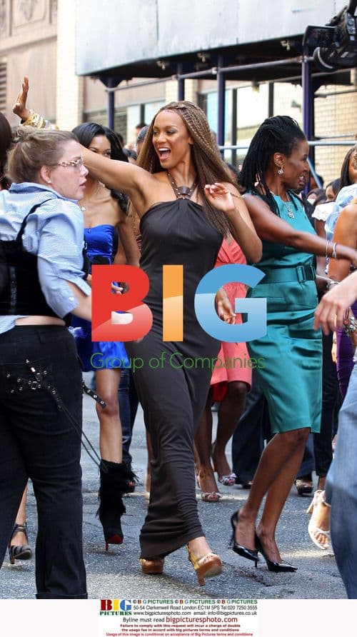 Tyra Banks Celebrates Italian Vogue "Black Issue"