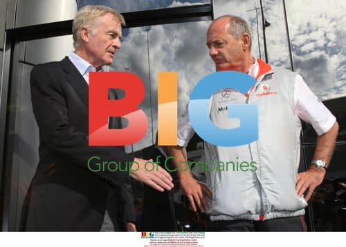 FIA President and McLaren Team Principal Shake Hands