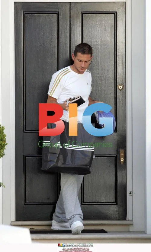 Frank Lampard Leaving for Chelsea Training