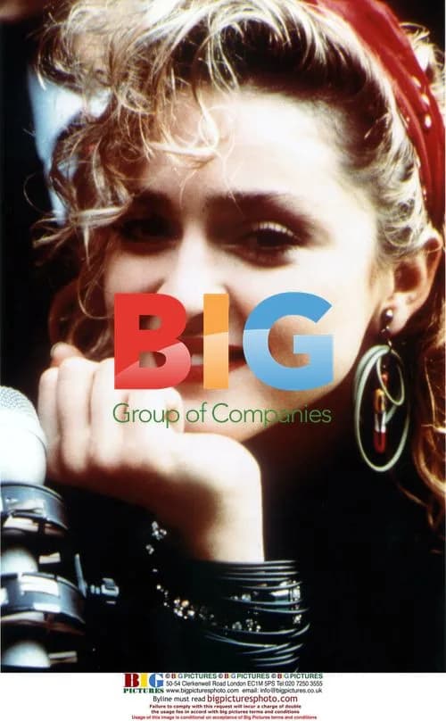 Madonna on Set of 'Desperately Seeking Susan'