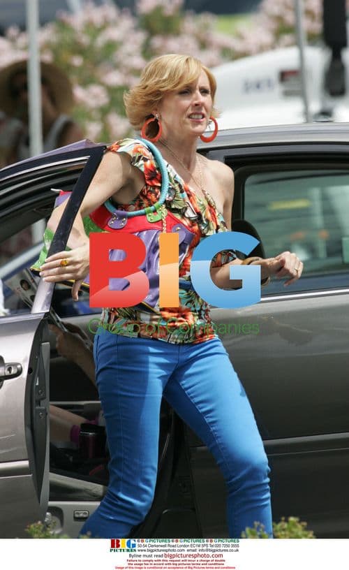 Molly Shannon on 'Kath & Kim' Set