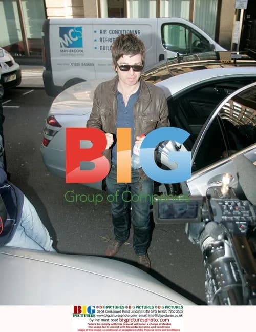 Oasis Star Noel Gallagher at BBC Radio One