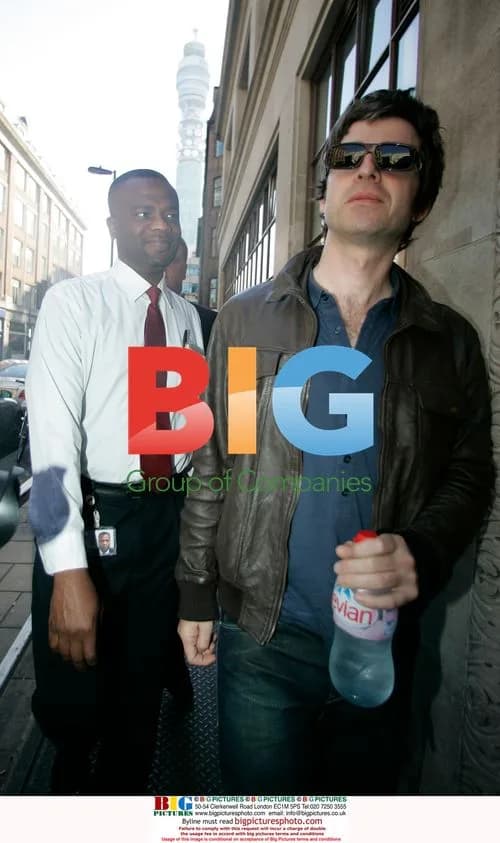 Noel Gallagher Arrives at BBC Radio One