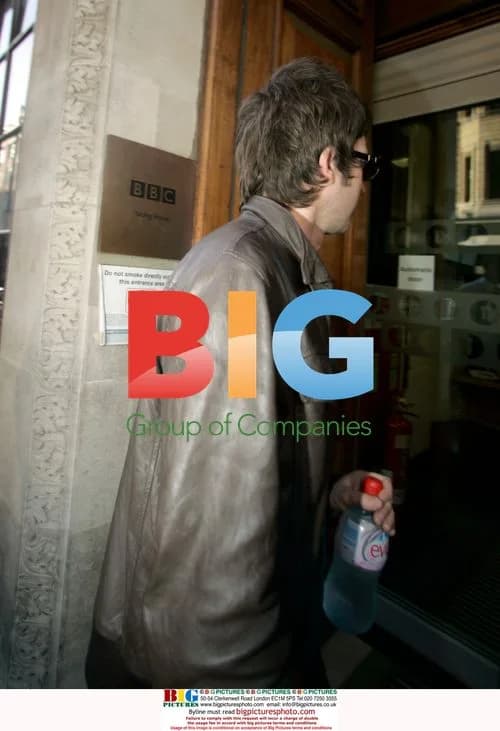 Oasis Star Noel Gallagher Arrives at BBC Radio