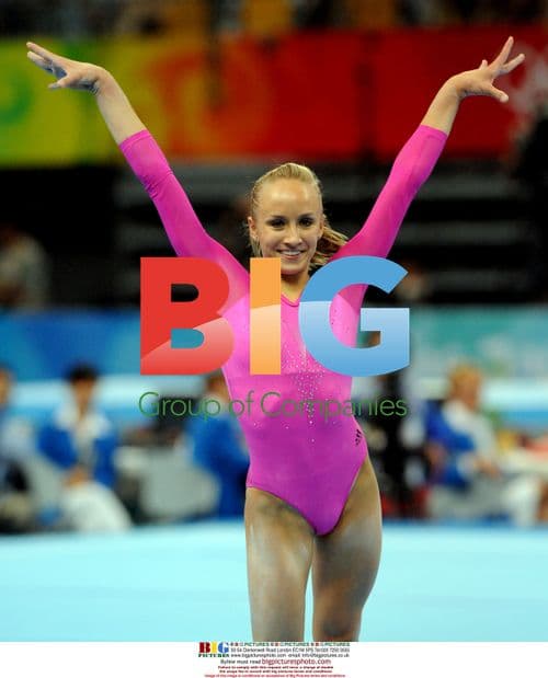 Nastia Liukin Smiles After Gymnastics Finals