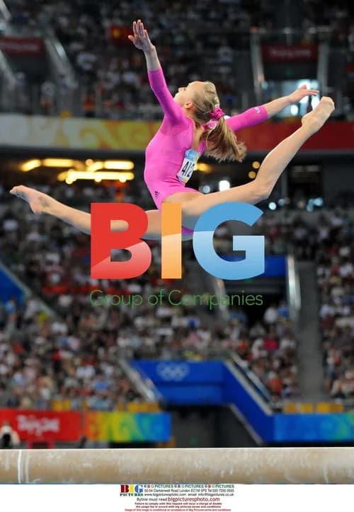 Nastia Liukin Wins Gold at 2008 Olympics