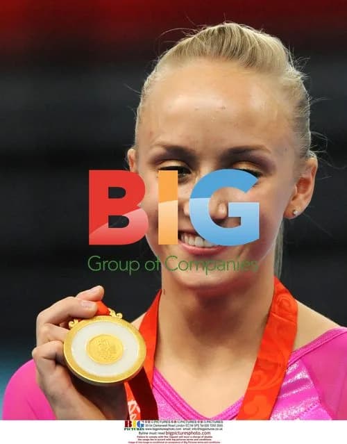 Nastia Liukin Smiles After Performance