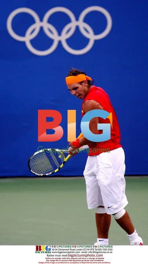 Nadal vs Andreev at Beijing Olympics