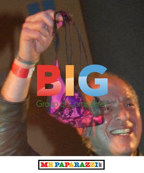 Celebrity Chef Loyd Grossman Performs with Punk Band