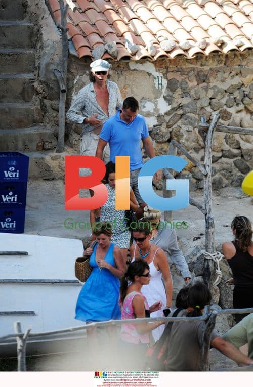 Bob Geldof and Pixie Geldof Lunch in Mallorca