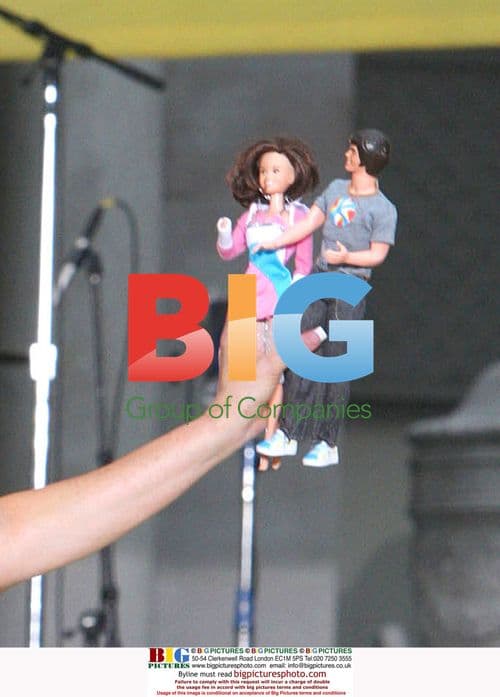 Donnie and Marie Osmond in Bryant Park