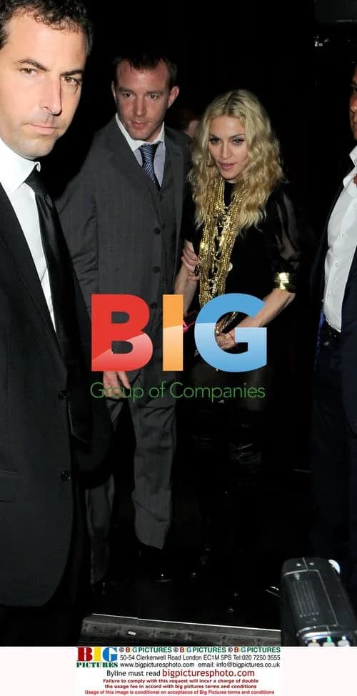 Madonna and Guy Ritchie Leave Club for 50th Birthday