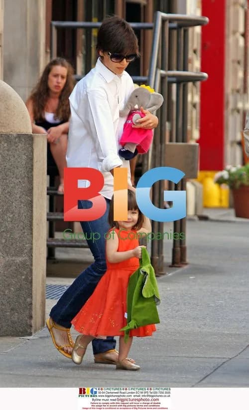 Tom Cruise and Family in Central Park