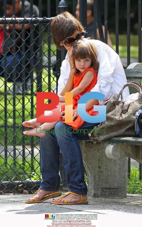 Tom Cruise Family Playground Visit