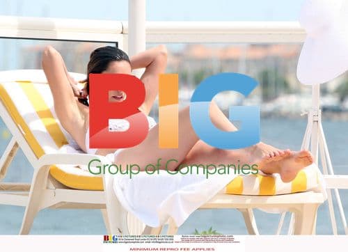 Kelly Brook on Holiday in St Tropez