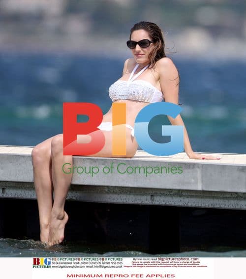 Kelly Brook in St Tropez After Split
