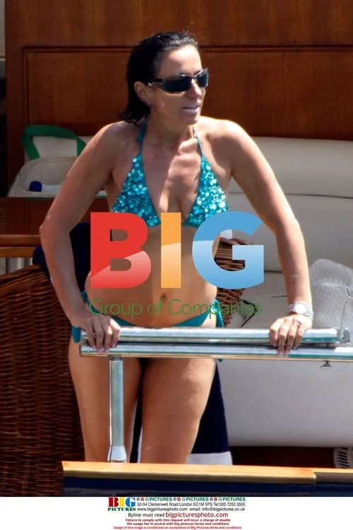 Nancy Dell'Olio Yacht Vacation