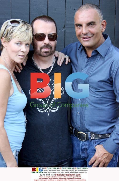 Christian Audigier and Dave Stewart Photo Shoot