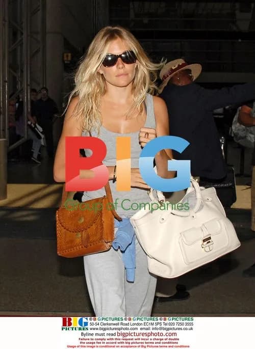 Sienna Miller Departs LAX