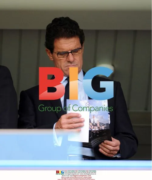 Fabio Capello Watches Chelsea V Portsmouth