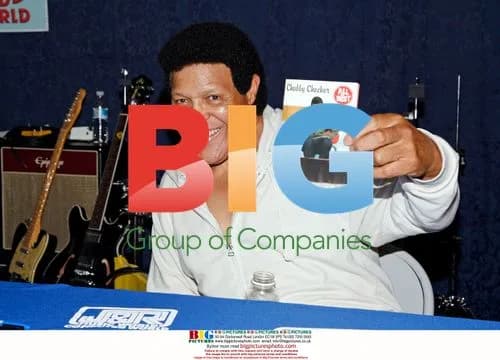 Chubby Checker Performs and Signs at J&R Music