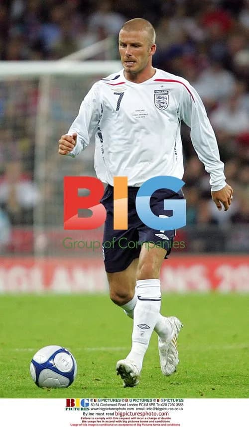 David Beckham, England Midfielder