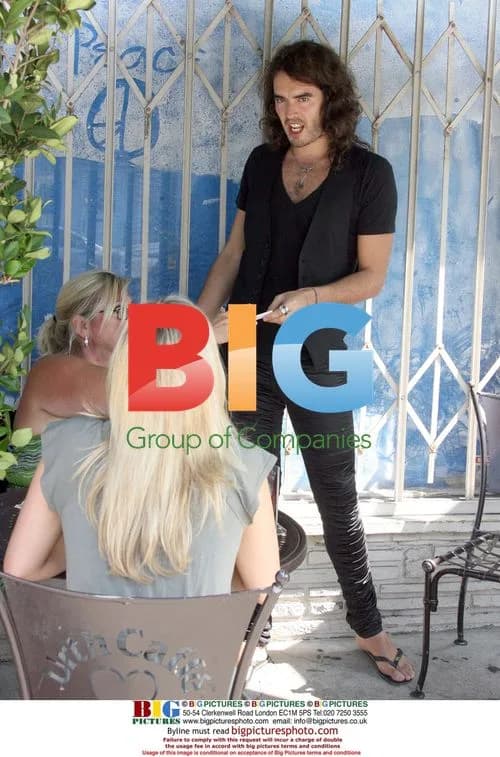 Russel Brand at Earth Cafe