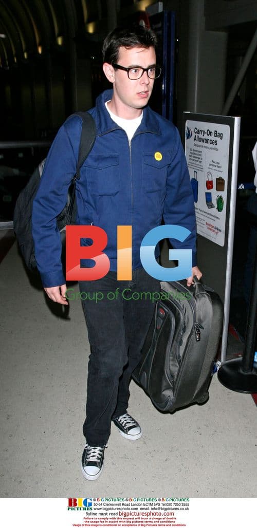 Colin Hanks Arrives at LAX Airport