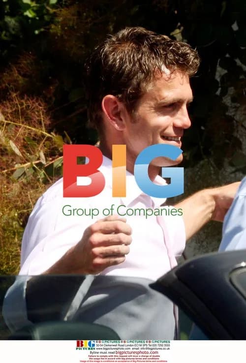 Scott Maslen chats with friends by car