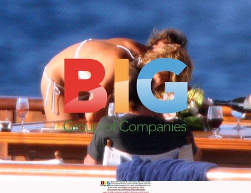 Uma Thurman and Liam Neeson on Italian Holiday