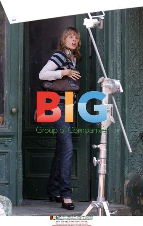 Ashley Jensen on 'Ugly Betty' set