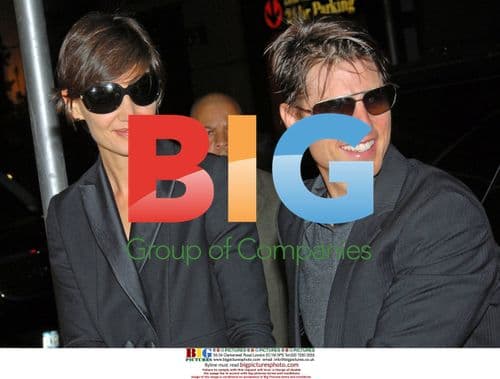 Tom Cruise and Katie Holmes on Date Night