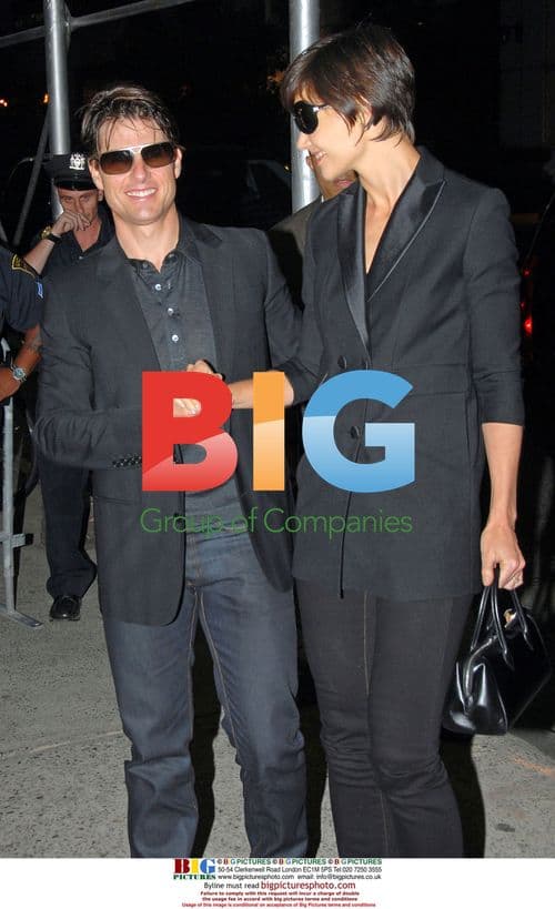 Tom Cruise and Katie Holmes on Date Night