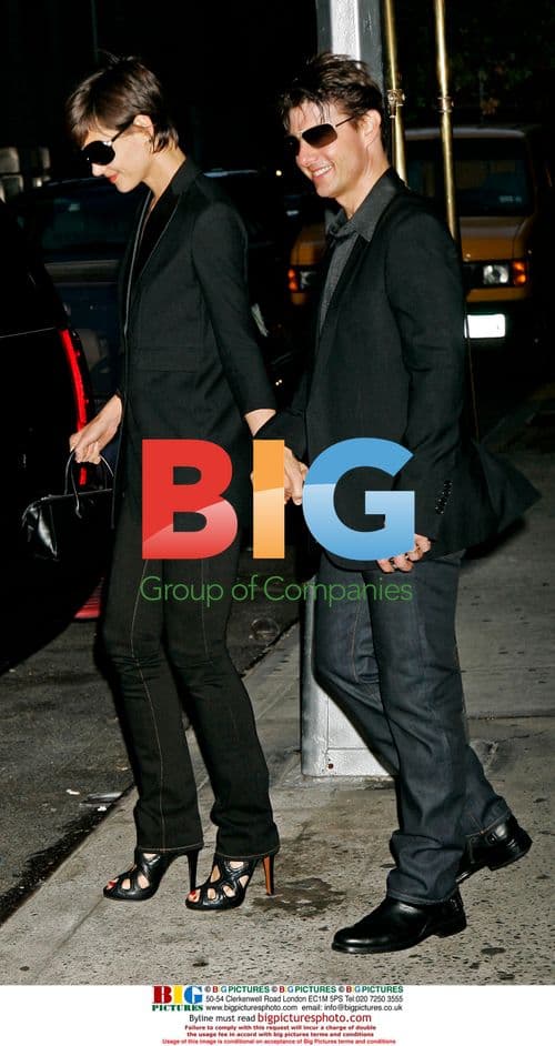 Tom Cruise & Katie Holmes on Date Night