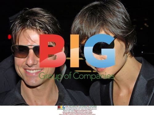 Tom Cruise and Katie Holmes on Date Night